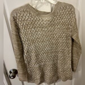 Perfect tan sweater for the office